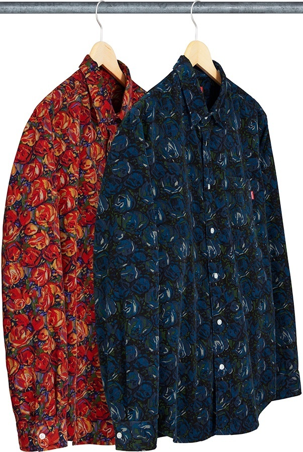 Roses Corduroy Shirt